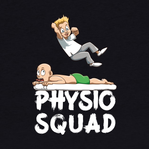 Wrestling physiotherapist Physio Squad by melostore